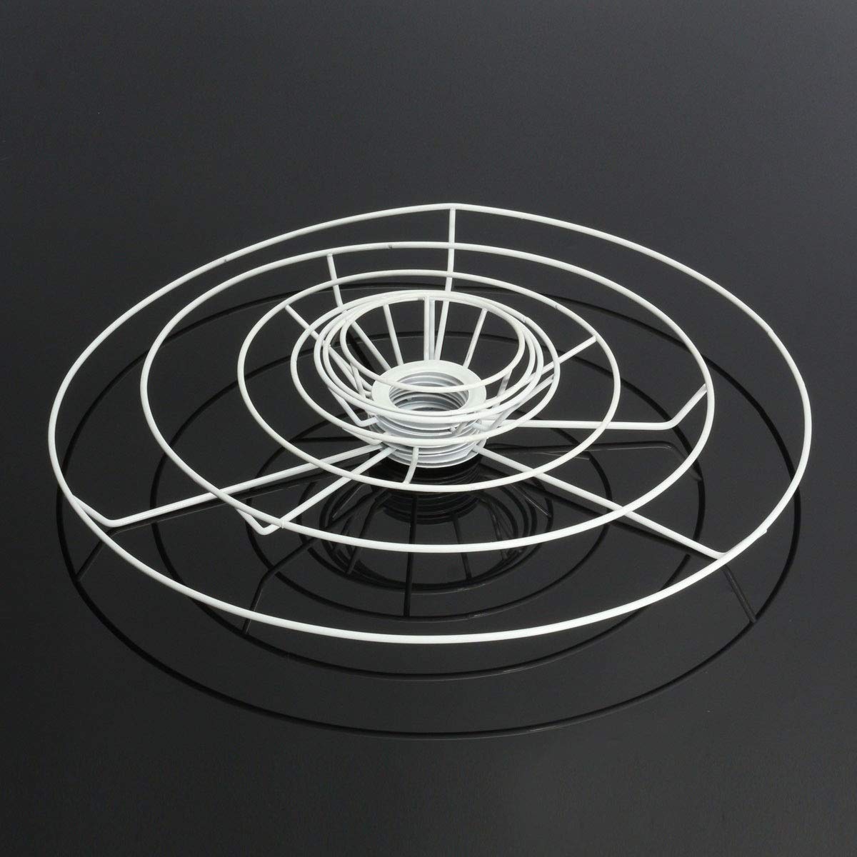 Lampenkap maken met frame en restjes stof