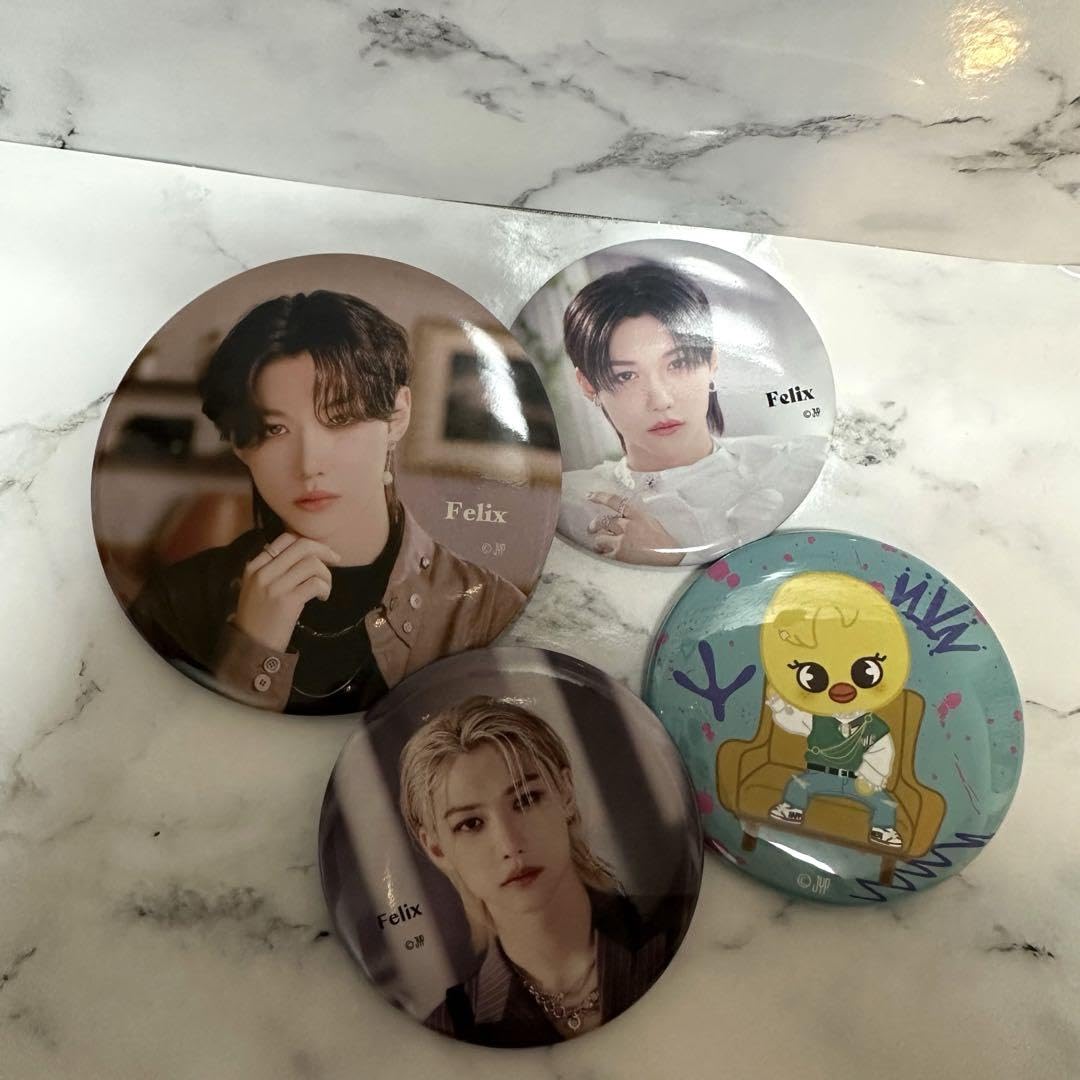 Stray Kids POPUP STORE 2023 スキズ フィリックス缶バッチ 缶