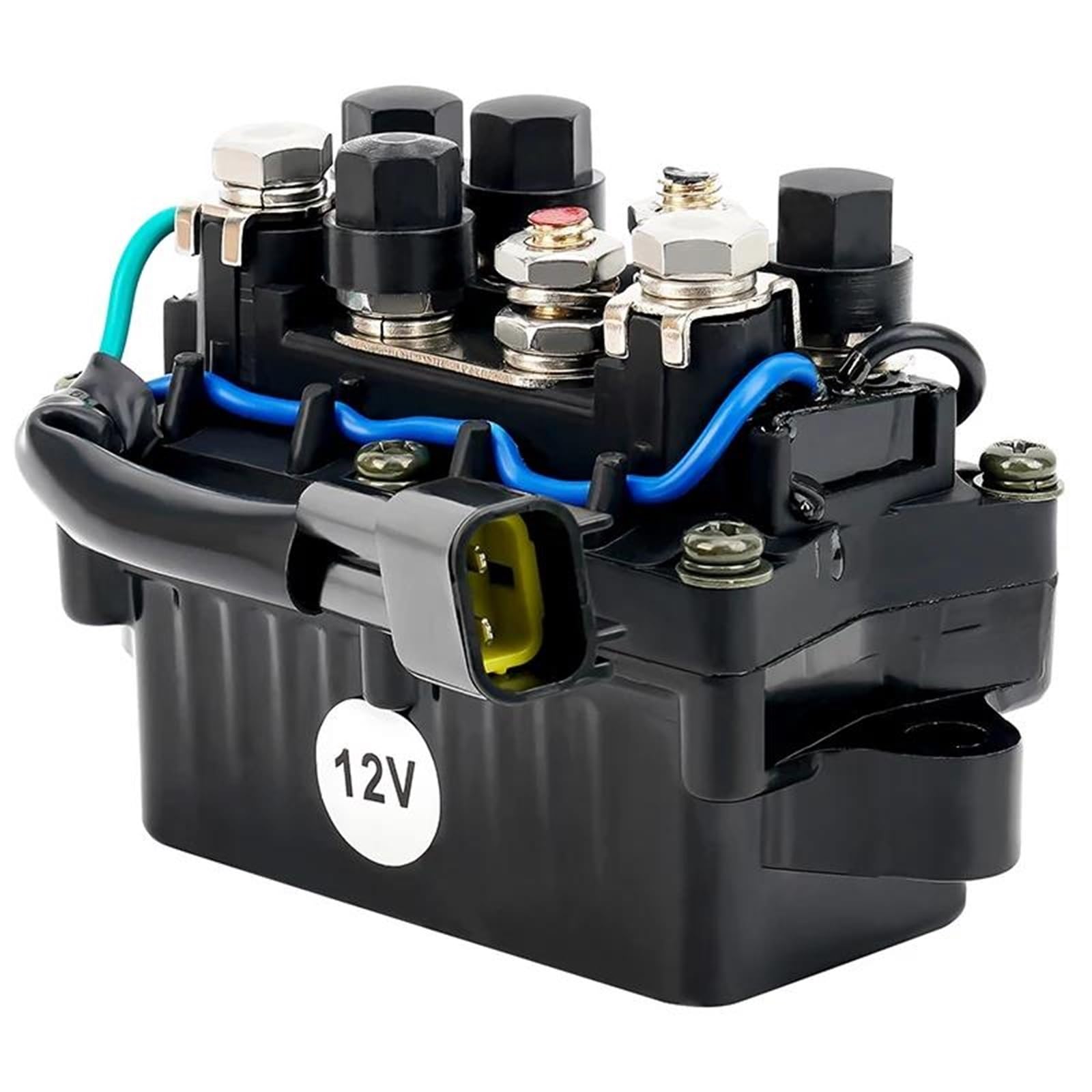 Solenoide de relé arranque 12V para motor fueraborda para Yamaha 4 tiempos F-150 F-225 F-90 HP F150TLRC F60TLRD F75TLRD F30LEHA
