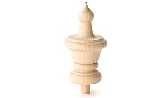 Pinehurst Crafts Wooden Finials: Elevate Your Decor with Versatile DIY Touches