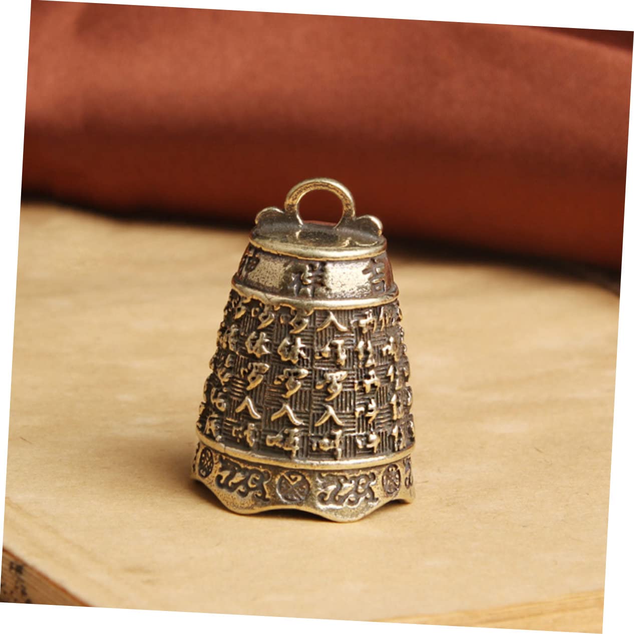 SHINEOFI Campana In Ottone Piccole Campane Per L'Artigianato Mini Campanelli Di Fascino Retro Jingle Bell Campana Fai Da Te Decorazione Fascino Del Pendente Della Campana Campane