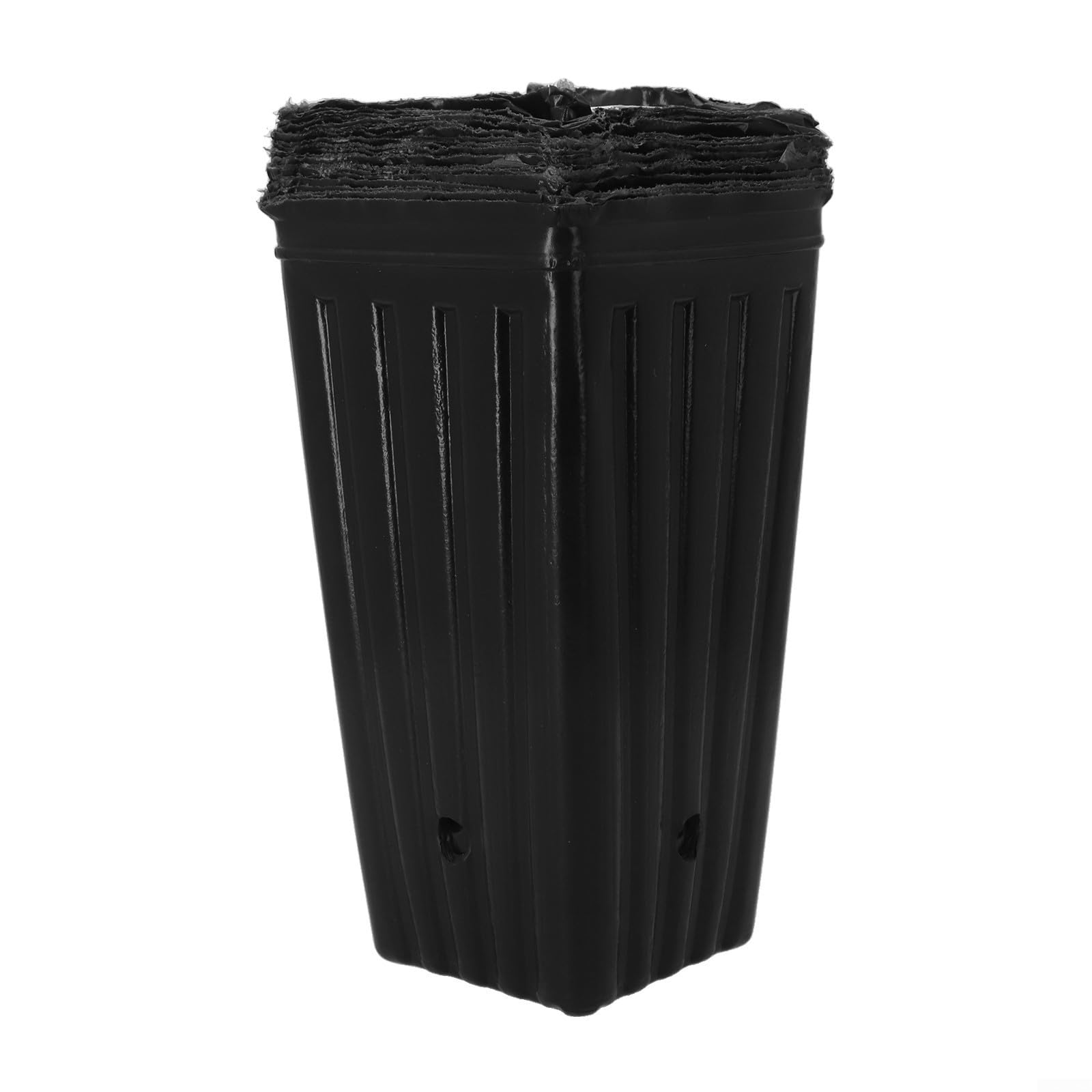 Pots de pépinière profonds en plastique 17,8 cm 20,3 cm Lot de 25 pour plantes