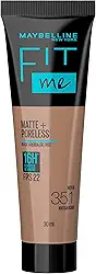 Base Líquida Maybelline NY Fit Me Matte FPS 22 Cor 351 (Antiga N300), 30ml