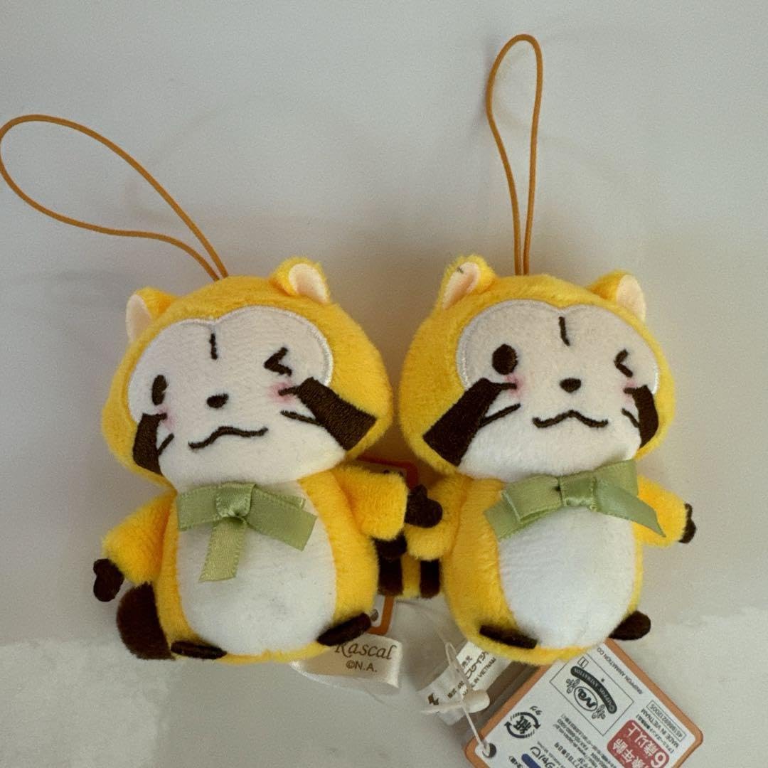 新品あらいぐまラスカル ぬいぐるみ ストラップ 99体セット 大量セット