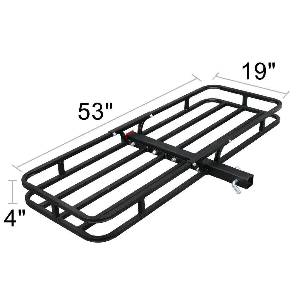 Buy ZENY Hitch Mount Cargo Carrier Universal 53" Compact Luggage Rack