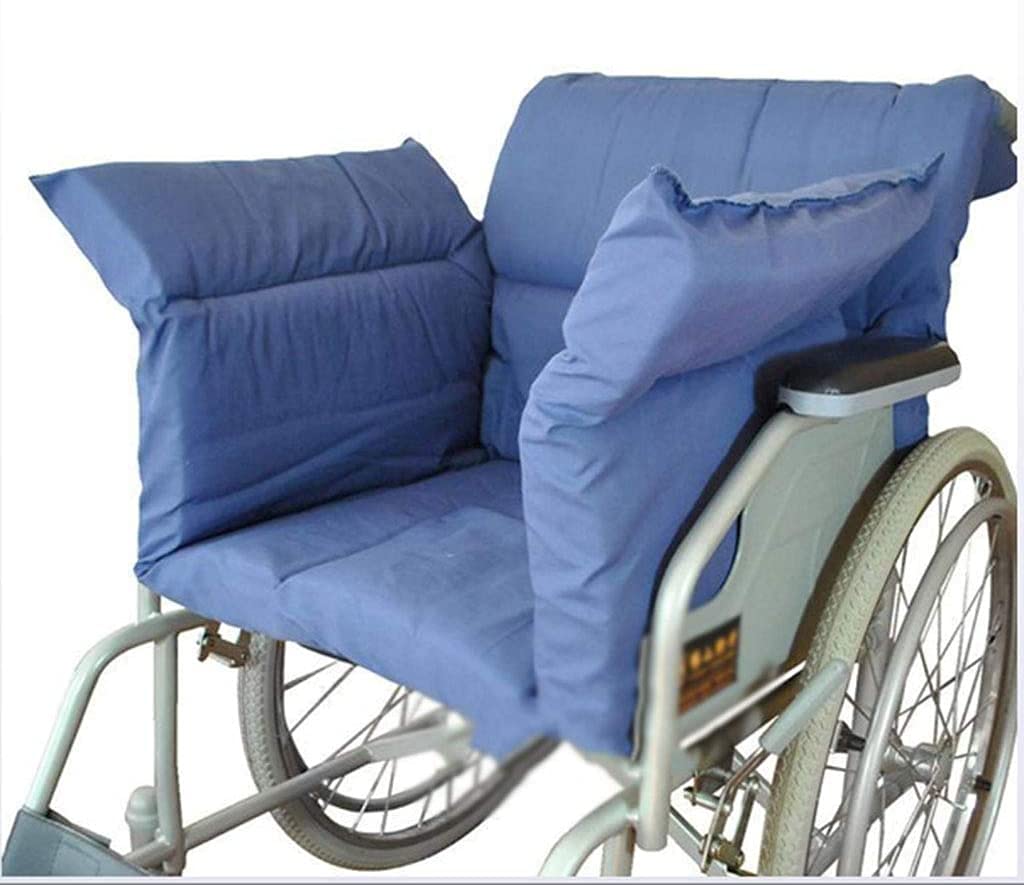 Cojín para Silla de Ruedas Cojín antiescaras, cojín de para Silla de Ruedas con Respaldo, para aliviar el Dolor de Espalda, ciática y Dolor de Huesos
