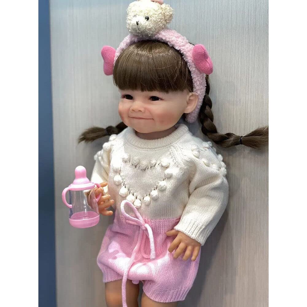 赤ちゃん　お人形　笑顔　リボーンドール　低体重児　小さめ　reborn doll Amazon | Protow リボーンドール 55cmリアルな 笑顔赤ちゃん人形