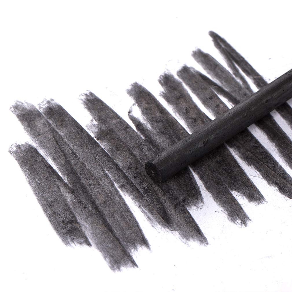 Willow charcoal drawing charcoal 7-9mm black charcoal design 25 pieces