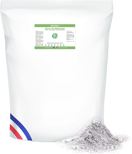 NOVATERA Ecocert 100% Natural Diatomaceous Earth - 25 kg Bag - Ultrapure - Sizes 0.3 to 25 kg - Ecological Protection - Suitable for Organic Agriculture - 1