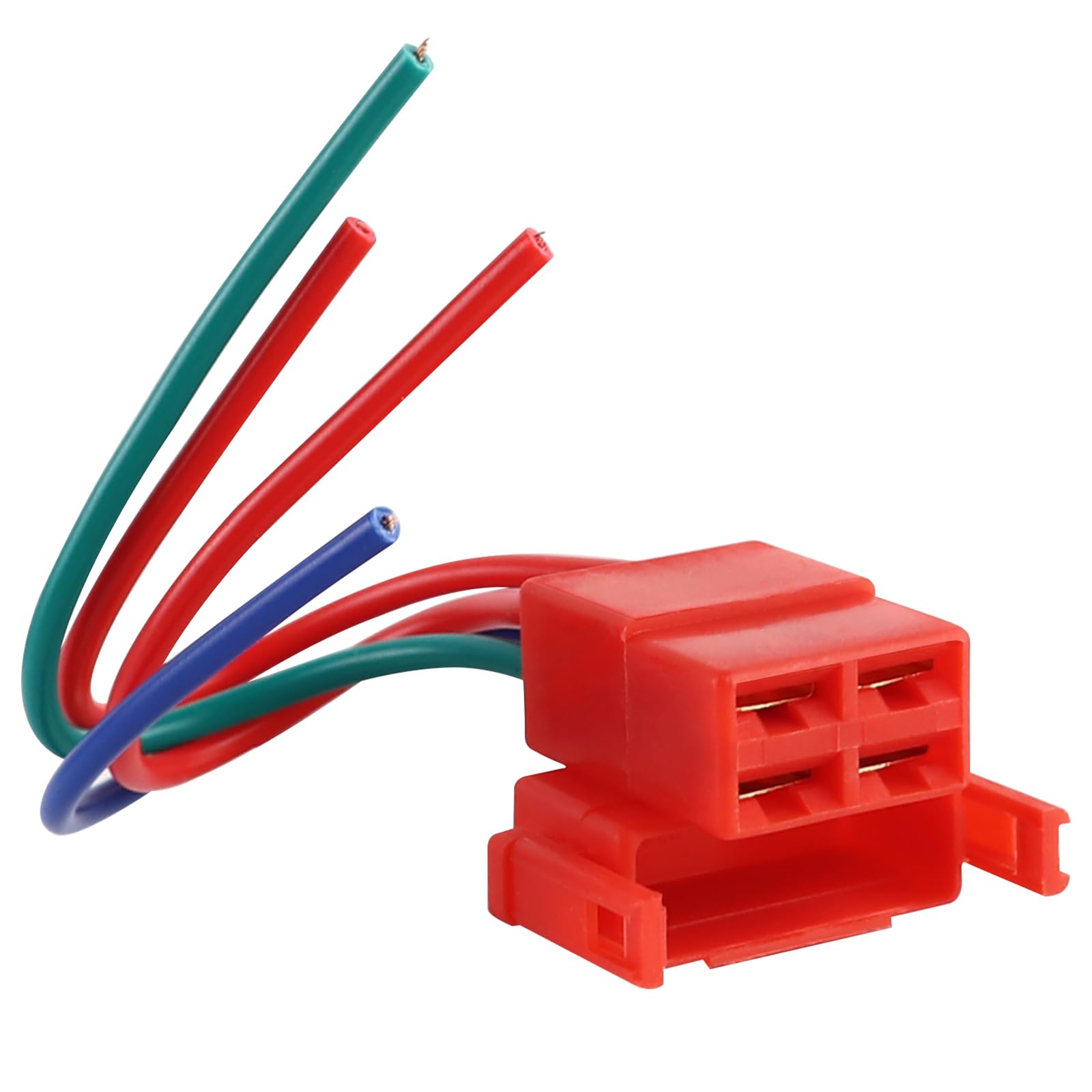 FLYPIG 4 Wire Starter Solenoid Relay Plug Harness Plug Electrical Connector for Honda CBR600 CBR900 CBR929 CBR954 CBR1000 CB600 CB650 CB750 CB900F GL1200 GL1500 Shadow FSC600 VF750 VFR800 VT1100