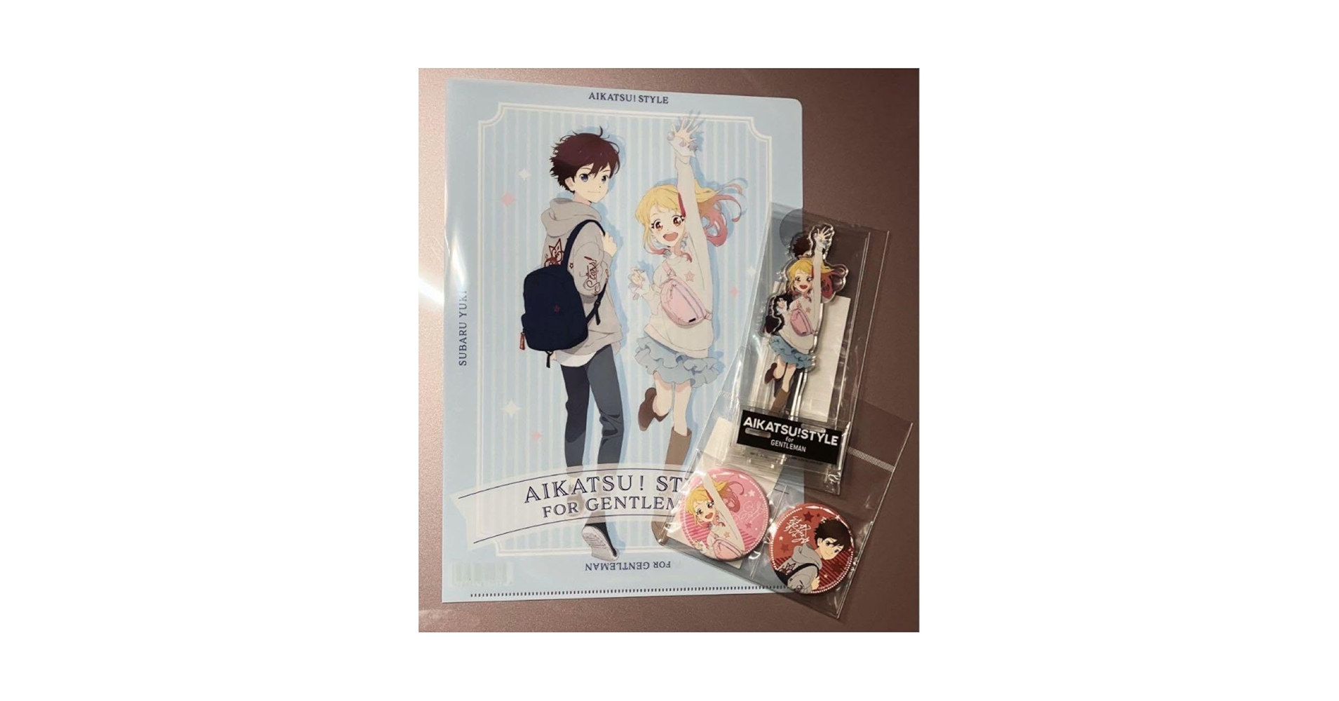 Amazon.co.jp: アイカツ 結城すばる 虹野ゆめ アクリルスタンド 缶