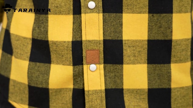 Veste courte à carreaux pour femmes en Bleu
