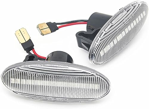 Miniatura 4 de Meimeier Luces de marcador laterales LED Luz de señal de giro dinámica para Nissan Qashqai J10 X-trail T31 Cube Juke Leaf Micra Micra K13 Note E11