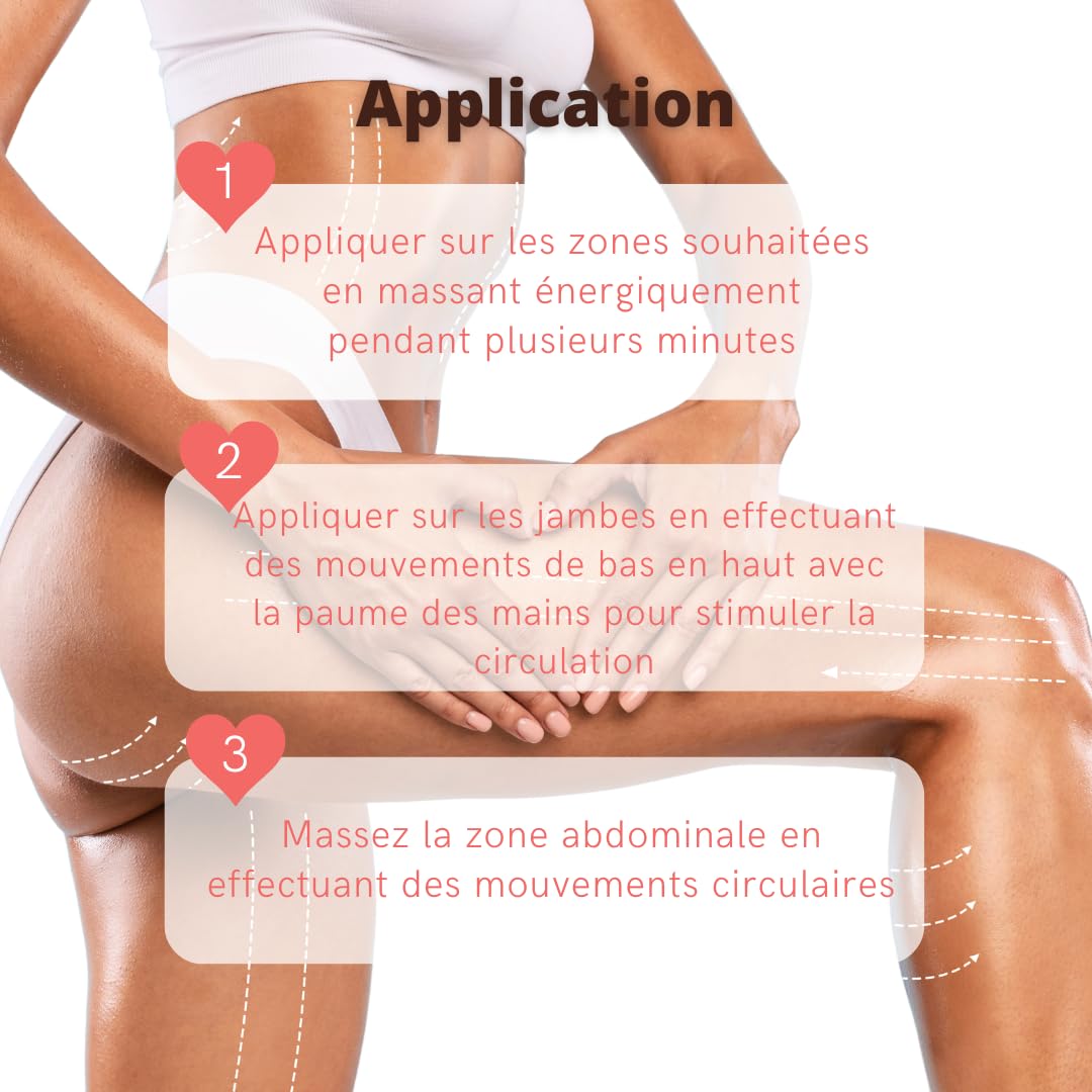 QKnatur - Huile Anti-Cellulite Raffermissante et Réductrice (250 ml). Aux 9 Principes Actifs d'Origine Naturelle pour le massage Anti-Cellulite Maderothérapie