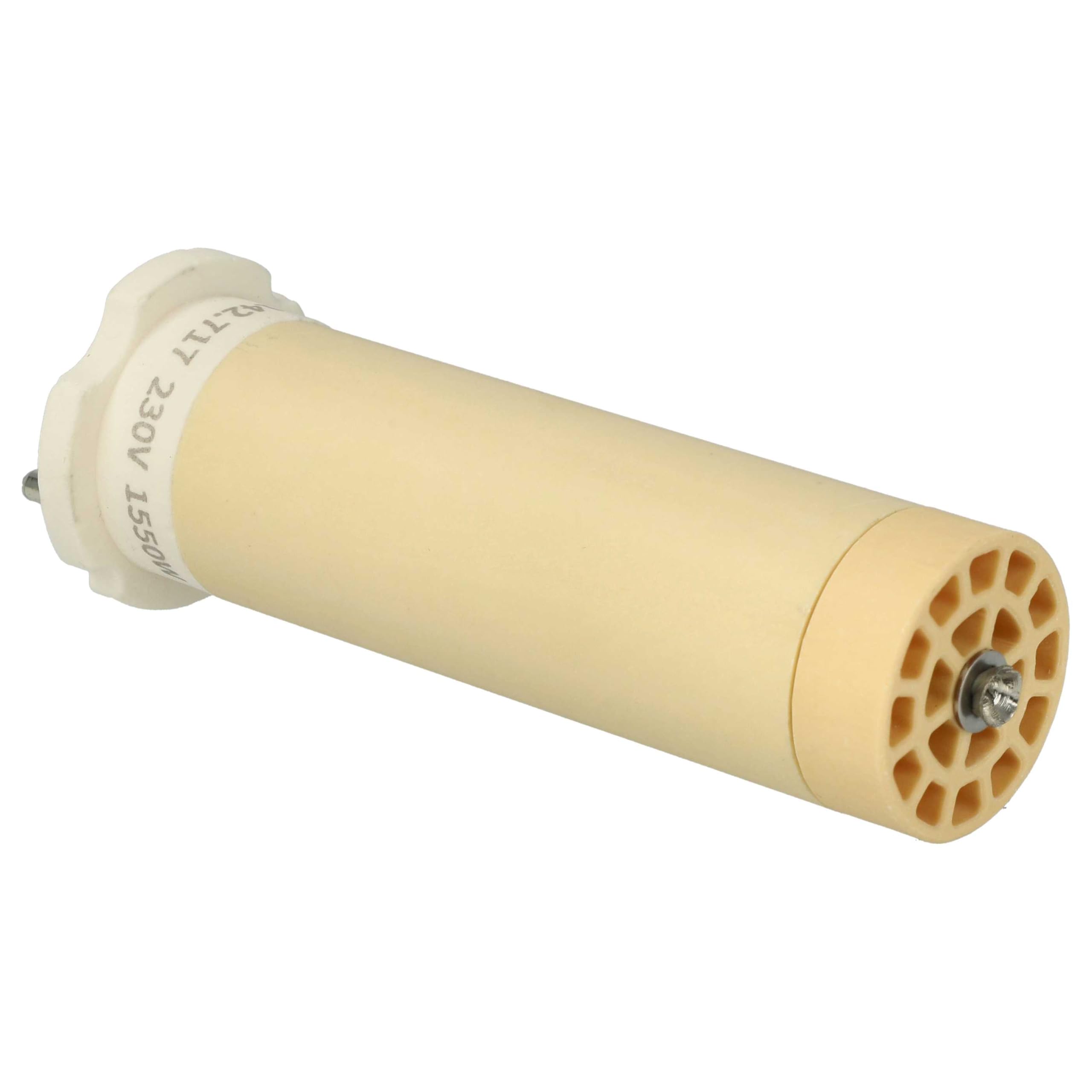 vhbw Élément chauffant remplacement pour Leister 142.717 pour pistolet soudeur à air chaud - 1550 W, Noyau en céramique, 2,6 x 9,1 cm