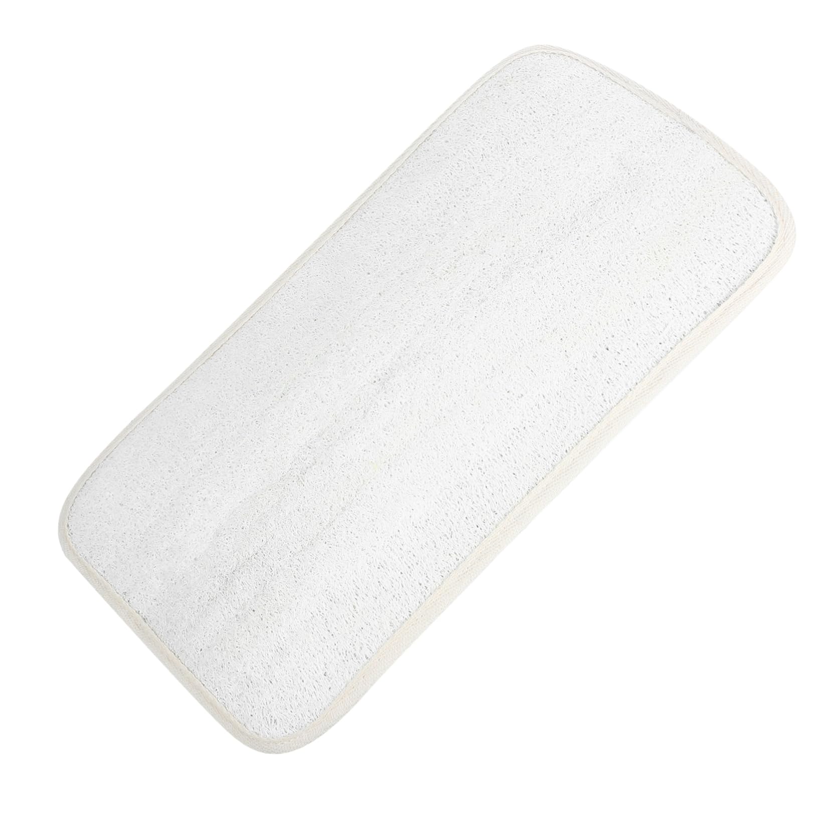 LAPYAPPE 1 Set Wall Mounted Bathing Backplane with Loofah Cover Lightweight Shower Mat for Body Scrubbing Assorted Color Options for Cleansing Pores and Dirt Removal