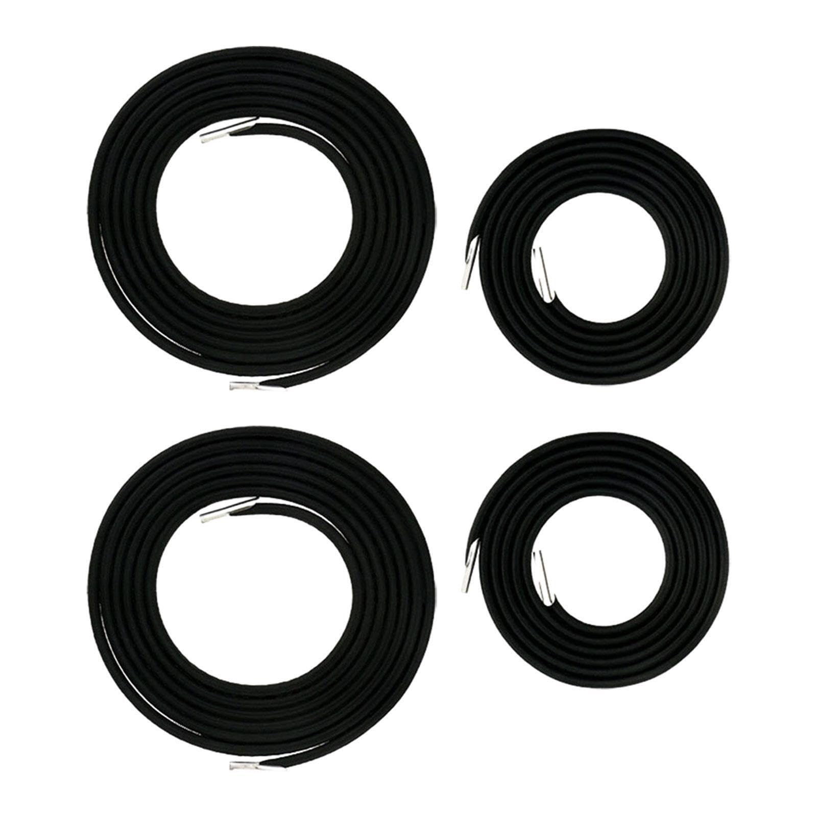 Quxvuis Black Bungee Chairs Cord Elastic Cords Replacement Cord For O Chair Recliners Repair Various Chairs Strong Durability Replacement Laces Antigravity Chair,