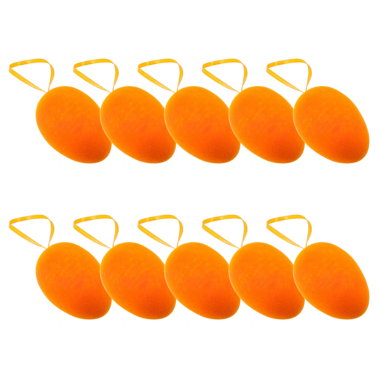 Cabilock 4 Sätze Osterdekoration Ei Künstliche Grüne Girlande Hängende Osterdeko Osterhänge -Ornamente Osterversorgung Osterschmuck Baum Anhänger Schaum 10 Stück * 4