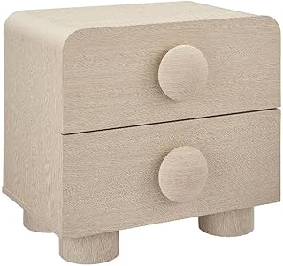 Modway Sonnet 2-Drawer Nightstand in Ash