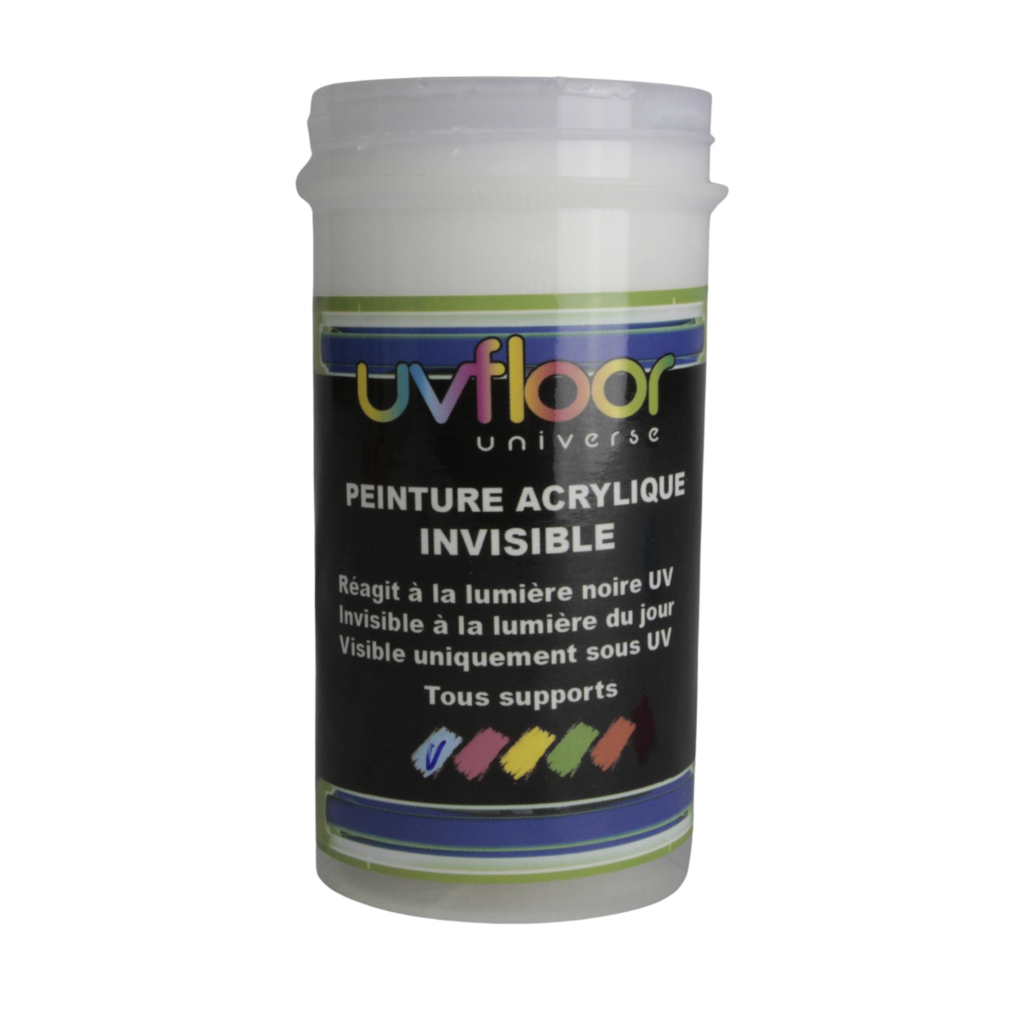 UV FLOOR Fluo Blue Niewidzialna farba UV 365 nm ultra pigmentowana 100ml