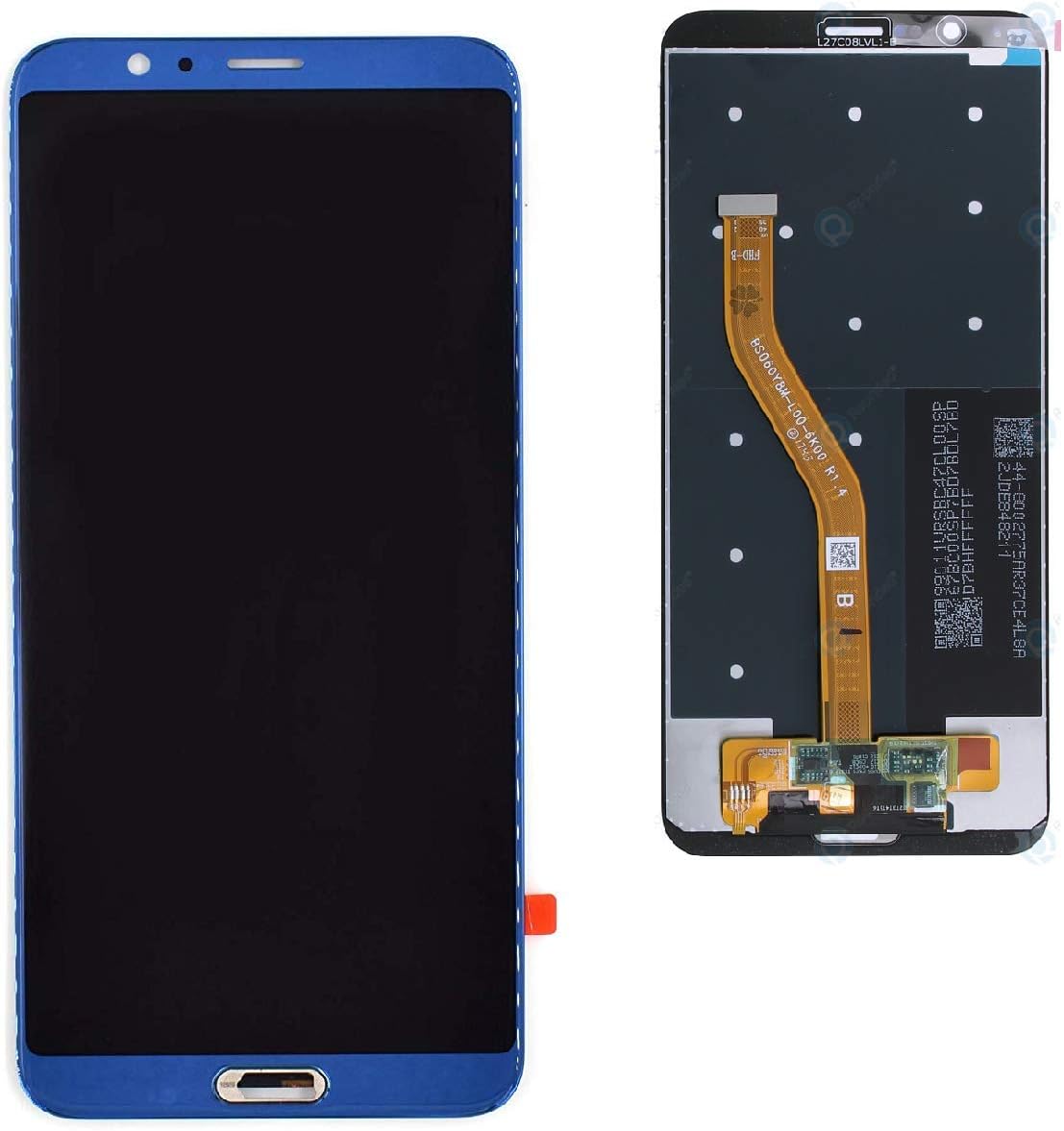 Screencart LCD + Touchscreen Display Combo Folder Compatible for Honor Huawei View 10 v10 BKL AL20 AL30 L09 Blue
