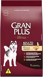 Granplus Ração Granplus Menu Cães Adultos Frango E Arroz 15Kg