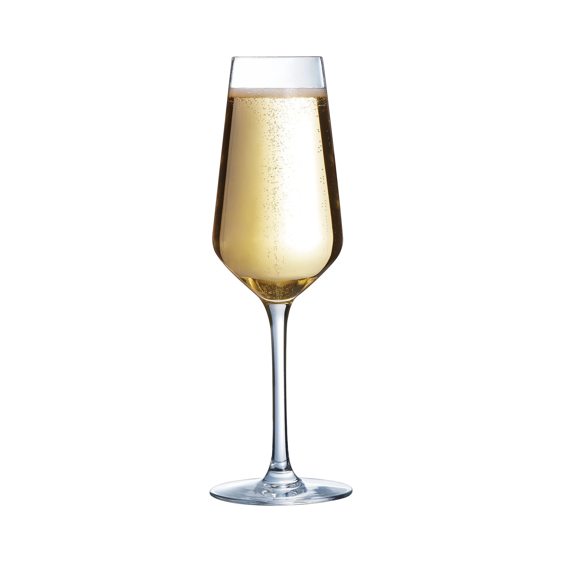 Luminarc - Collection Vinetis - 6 Flûtes 23 cl - Design moderne et élégant - Fabriquées en France - Emballage renforcé (Lot de 2)
