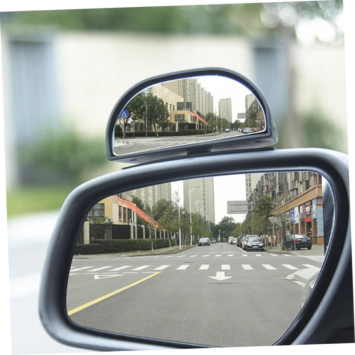 2pcs Adjustable Multi-function Side Mirror Rotatable Wide-angle Car Accessory for Enhanced Safety and Visibility Compatible Left Right Sides Easy Installation