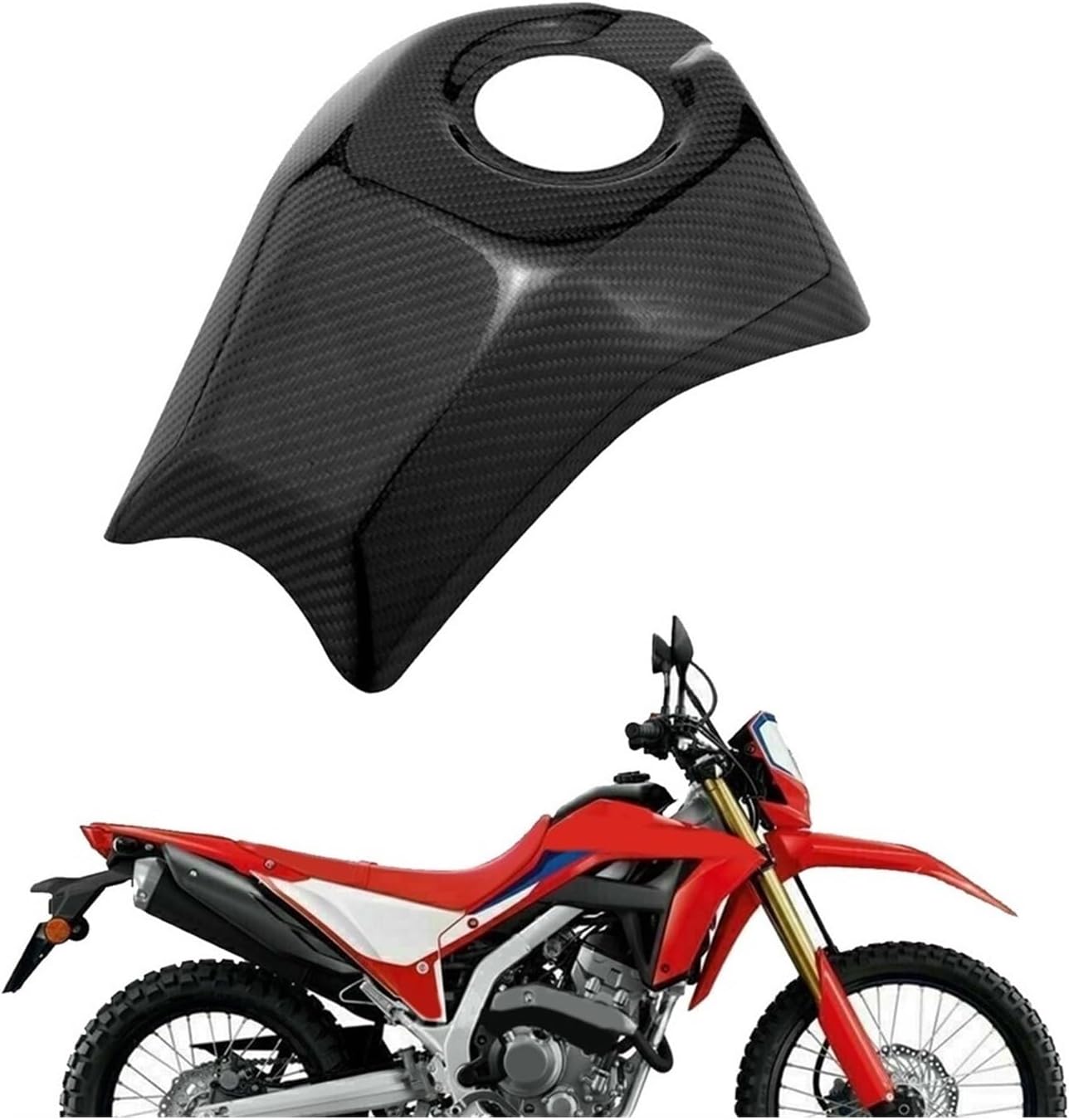 その他 y.chan サイドプロテクションタンク カーボンファイバールック燃料軽油タンク