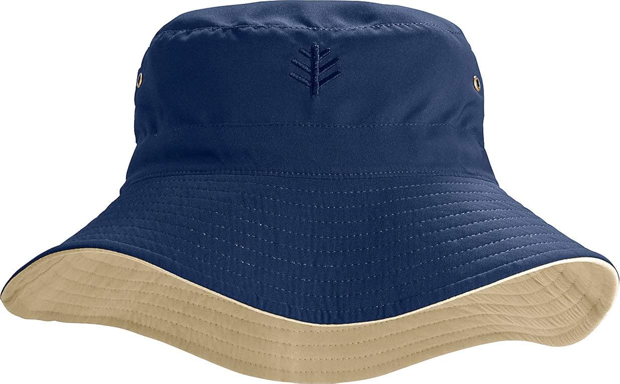 Coolibar UPF 50+ Men's Women's Landon Reversible Bucket Hat - Sun Protective at  Men’s Clothing store