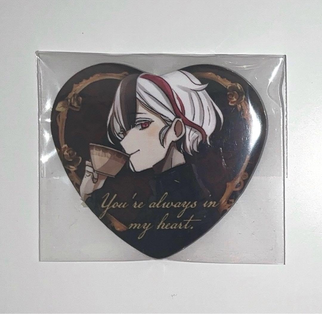 悪魔執事と黒い猫 あくねこ ベリアン 心あったかハート缶バッジ Amazon.co.jp: 悪魔執事と黒い猫 あくねこ ベリアン こころあったか