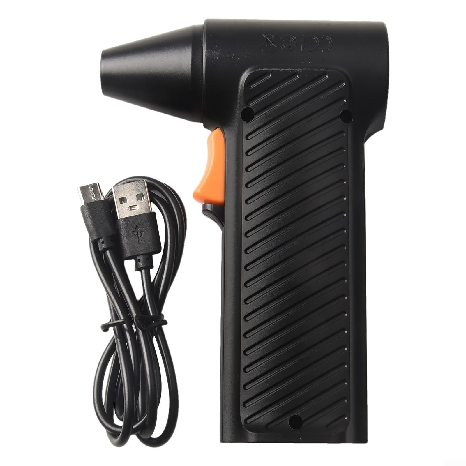 Bürstenloses Turbo-Gebläse, 11000 U/min, mit 2600 mAh Akku, stufenlose Steuerung, Luftstaubwedel, für Auto-Computer-Reinigung, tragbarer Laubbläserventilator, Schwarz