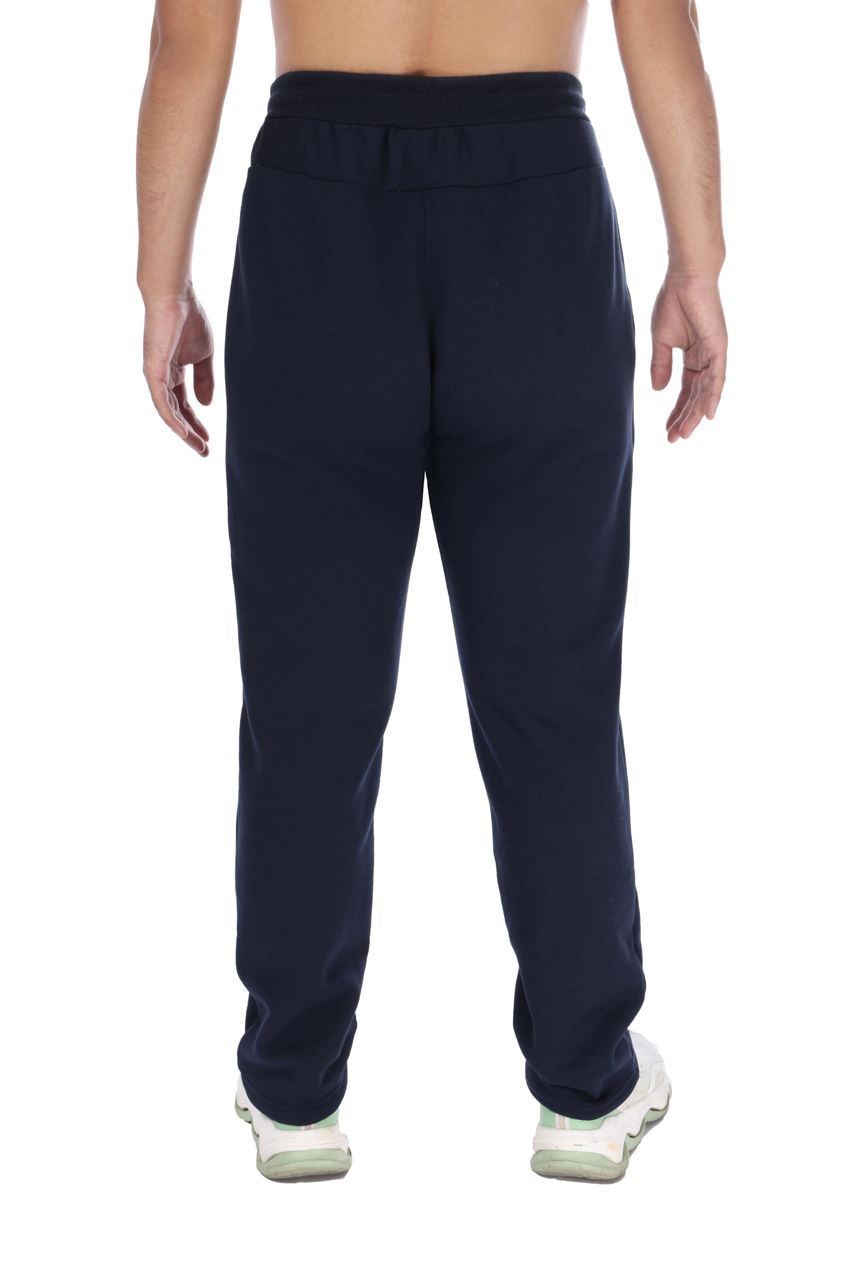Tansozer Jogginghose Herren Gefüttert Sporthose Baumwolle Winter Fleece Thermo Dicke Trainingshose Hosen Freizeithose Thermohose Herren Fleecehose Warme Sweatpants Winterhose Blau XL