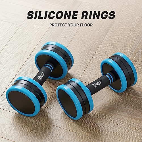 Image of Northdeer V2.0 Upgraded Adjustable Steel Dumbbells 40LB / 60LB - 2 in 1 Dumbbell Barbell Set for Home Gym Workout - Compatible with V1.0 Dumbbells