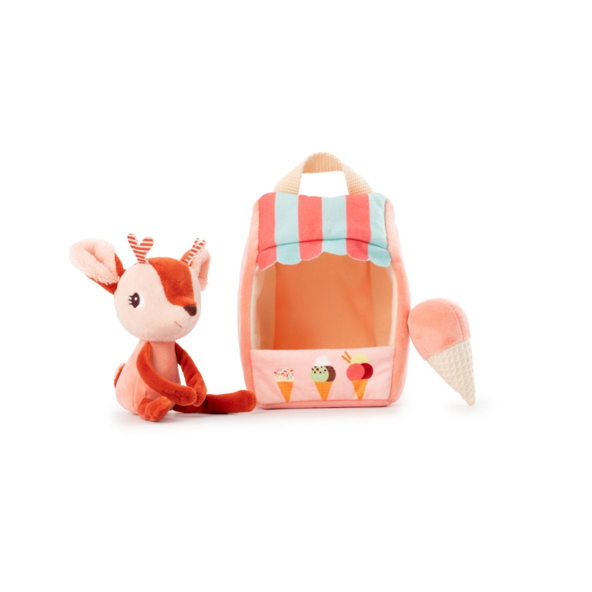 Lilliputiens - Correpasillos para niños en Madera y Tela Stella el Cervatillo - Estimula la imaginación y el Equilibrio de los más pequeños - con Ruedas multidireccionales - Desde 12 Meses - 83466 Lilliputiens - Correpasillos para niños en Madera y Tela Stella el Cervatillo - Estimula la imaginación y el Equilibrio de los más pequeños - con Ruedas multidireccionales - Desde 12 Meses - 83466