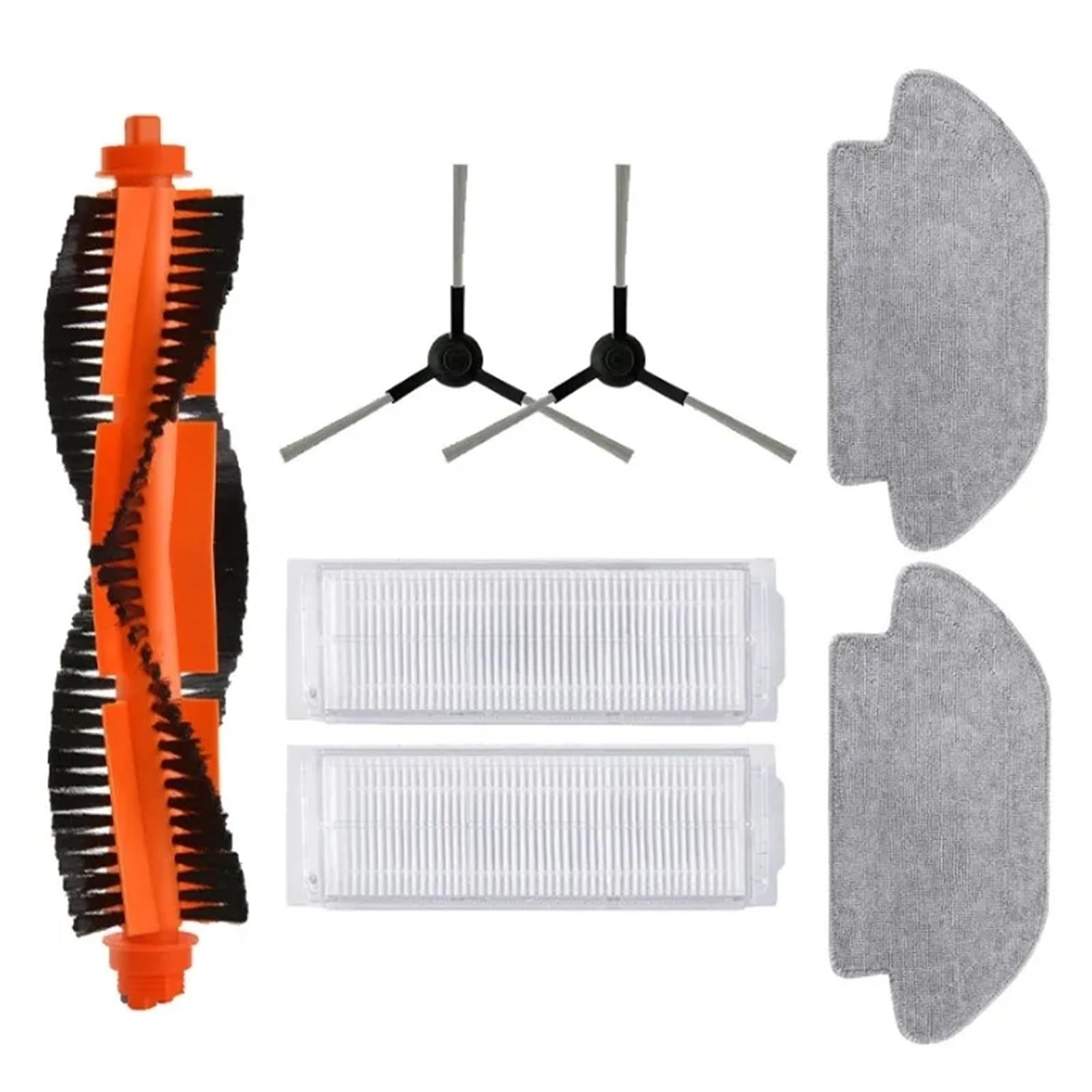 PORRSYDCD Main Brush Hepa Filter Mop Cloth，Compatible With Xiaomi S10 / S12 / T12 Accessories Vacuum Cleaner Spare Parts Replacement(MHS)