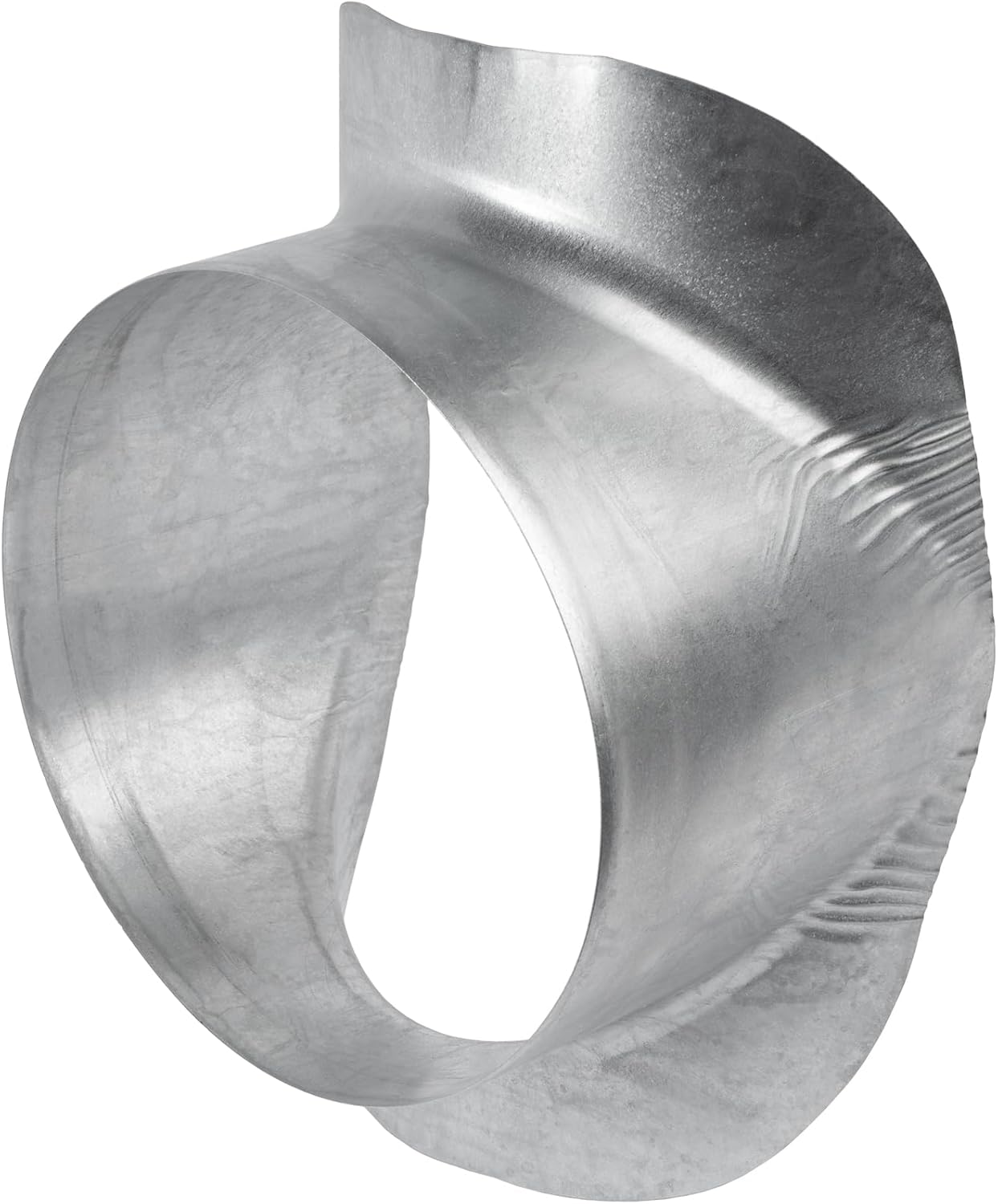 Vent Systems 10" to 10" Inch Saddle Branch for HVAC Systems - Collar Connector for Optimal and Efficient Airflow. Round Duct Takeoff for Duct Connection. Perfect for Upgrade and Retrofit Projects