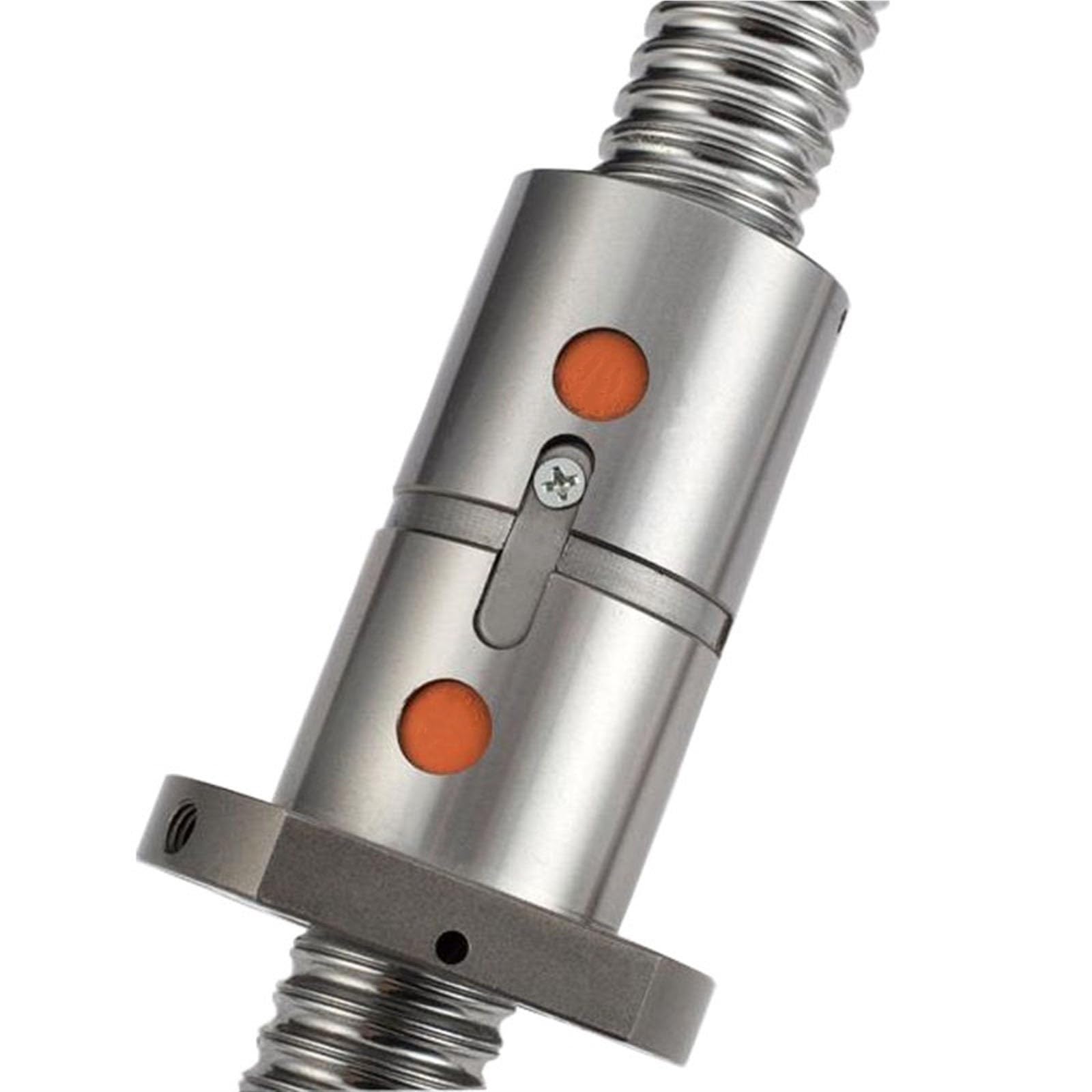 Zestaw śrub kulowych, C7 DFU2505 Walcowana śruba kulowa Podwójna nakrętka bez końca Gwint RH 25x5 mm 100-1000(100mm)
