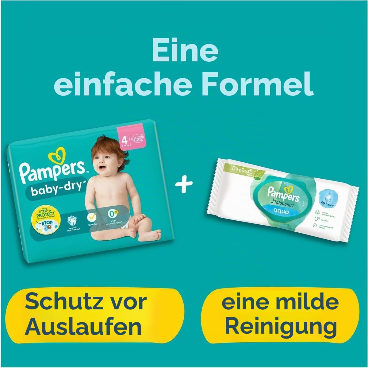 PAMPERS Windeln T3 - Das Paket mit 112 Windeln