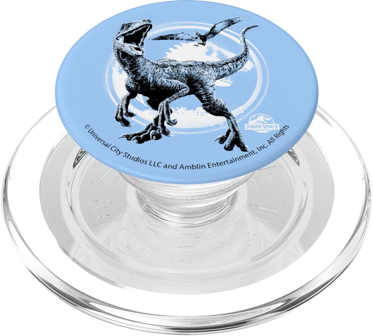 Jurassic World: Fallen Kingdom Raptor Blue PopSockets PopGrip for MagSafe