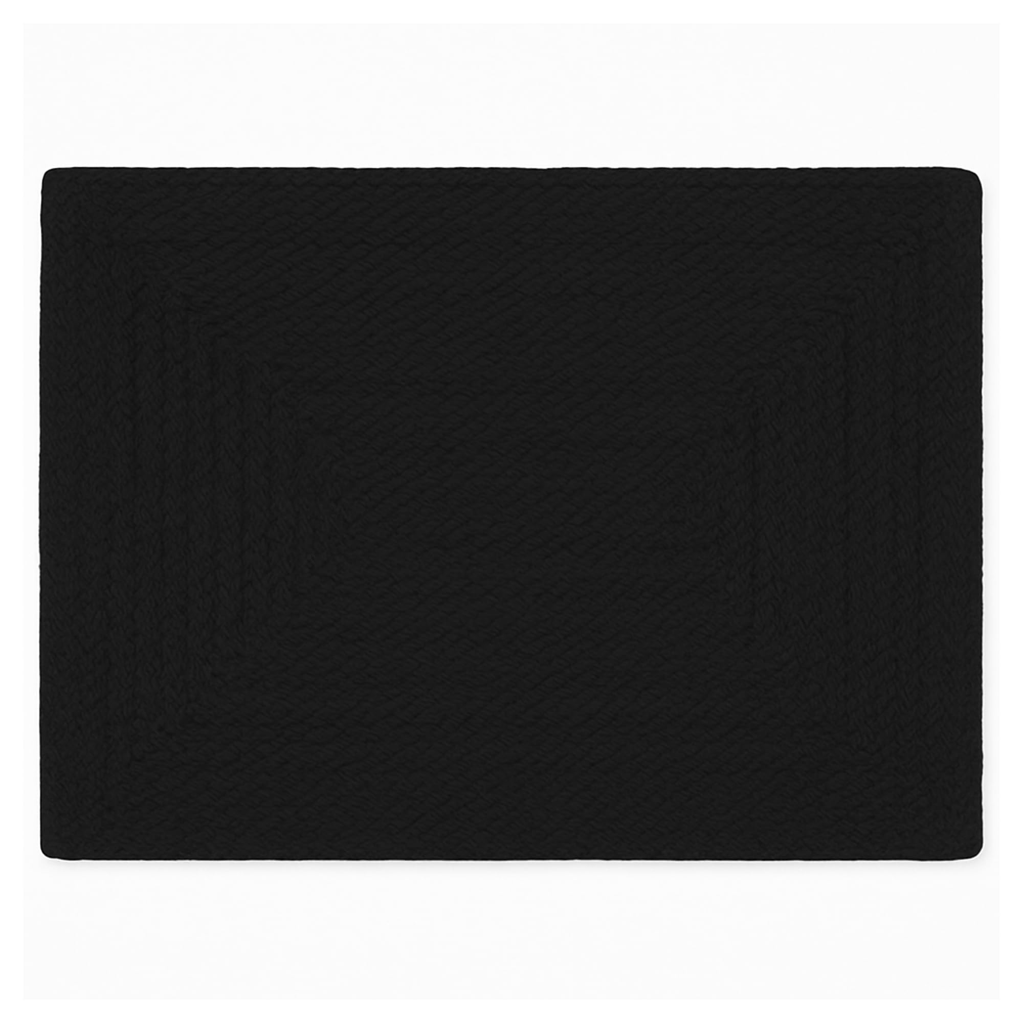 RAJRANG Area rug-Jute (Black, 60 x 91- Rectangle), 60 x 91 cm (Rectangular)