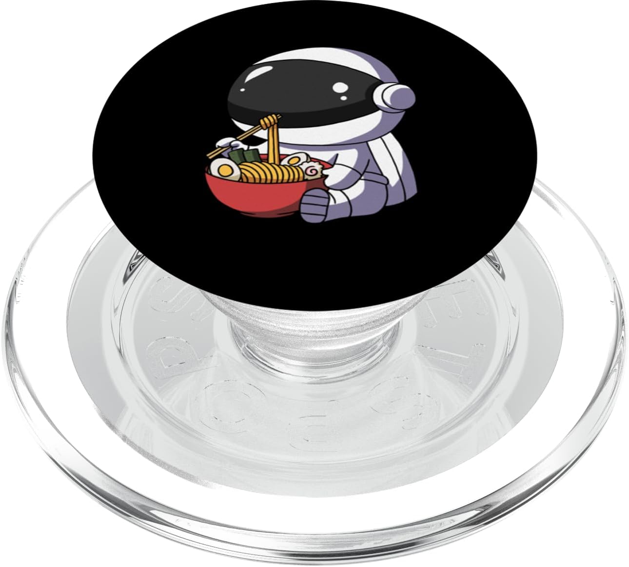 Kawaii Anime Astronaut Asian Noodles Japanese Ramen PopSockets PopGrip for MagSafe