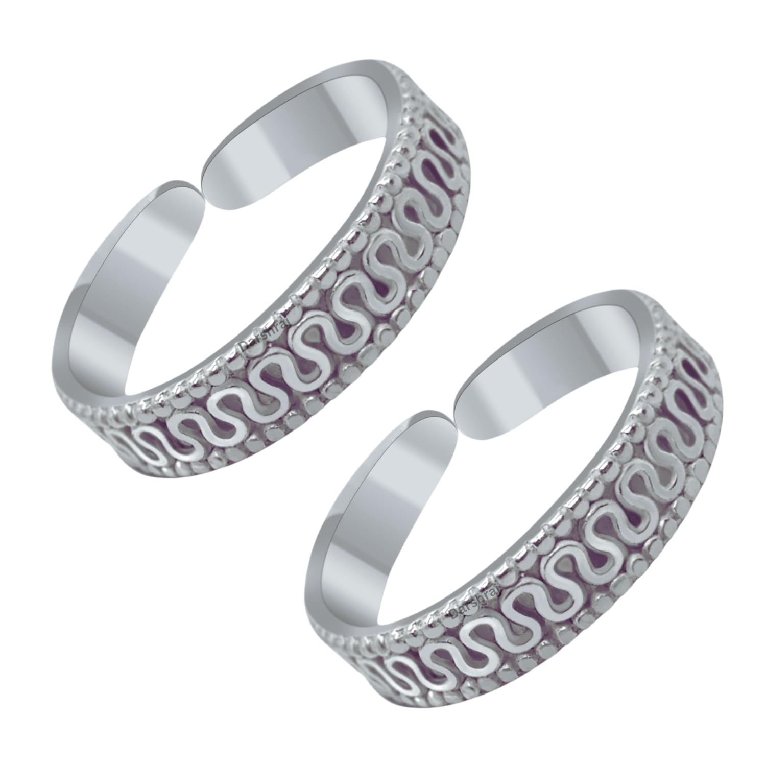 DARSHRAJ 925 Sterling Silver Toe Ring| Mid Finger Ring For Women|Bichhiya for women| Toe ring For Women|Real Sterling Silver Toe Rings| Ring For Women weight 4 gm (B07TDKSMBQ) Amazon Price History, Amazon Price Tracker