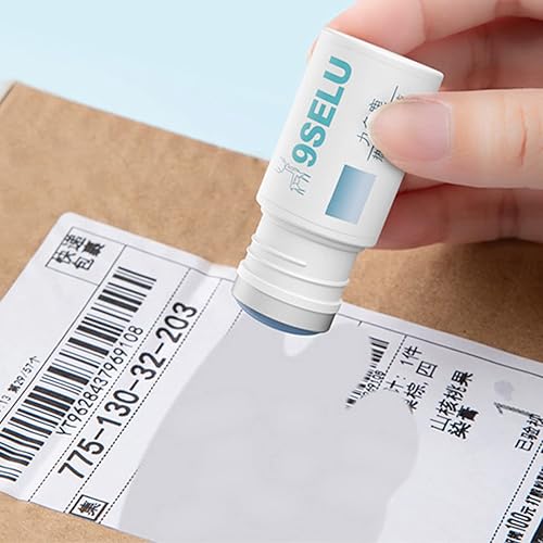 Miniatura 2 de Líquido de protección de datos de papel térmico: líquido de cobertura de información de privacidad, barra de pegamento de aplicación portátil, barra