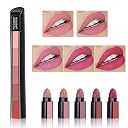 RJGUDDU TYA 6155 Makeup Kit - 5 Pink Brushes, 3in1 Combo, 36H Eyeliner, Kajal, Compact, Lipstick, Fixer, Primer, Contour, Foundation, 3 Makeup Puffs (Pack of 20) gallery image