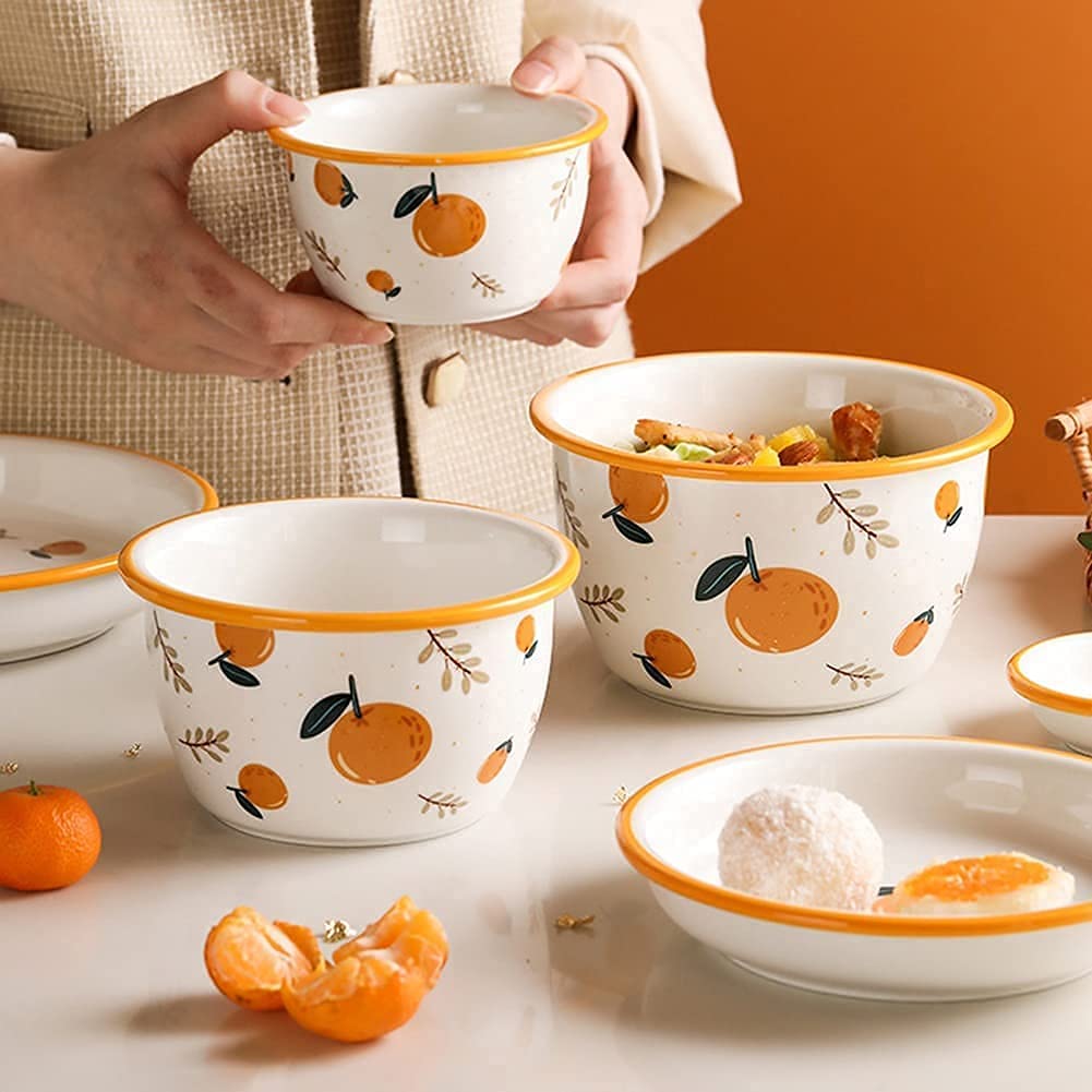 Zestawy naczyń ceramicznych składające się z 6, 9 i 26 elementów, talerze z porcelany kostnej, ceramiczne zestawy naczyń kombinowanych dla 1, 2 i 6 osób, zestawy nac,26 Pieces-