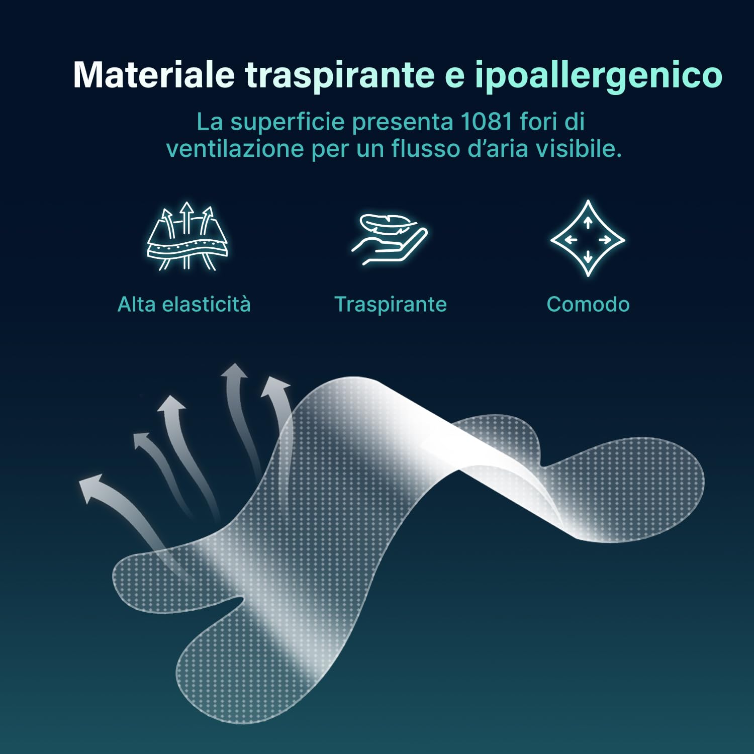 Mouth Tape for Sleeping, 120 Pezzi Cerotti Bocca per Dormire – Antirussamento per Respirare Meglio dal Naso, Migliora il Sonno e Favorisce la Respirazione Nasale
