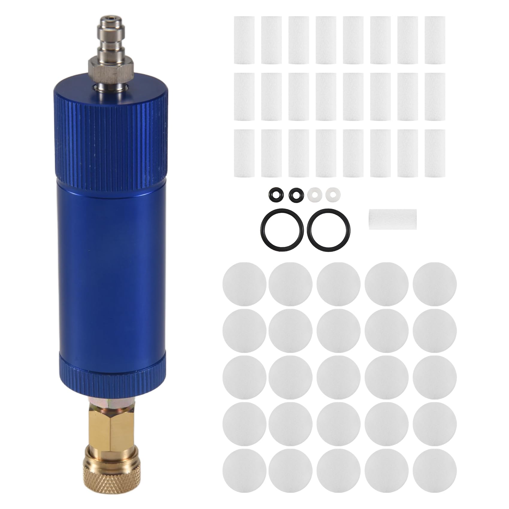 qimoi High Pressure PCP Hand Pump Air Filter Oil-Water Separator for High Pressure Pcp 30Mpa Air Pump Filter Compressor