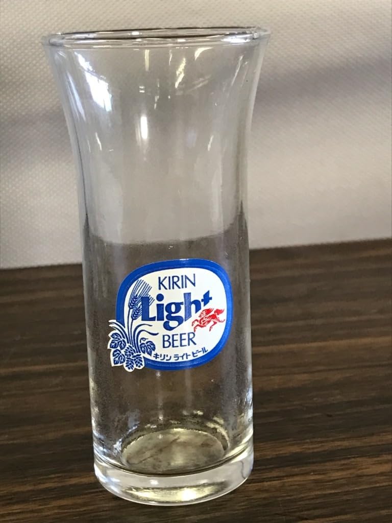 Amazon.co.jp: 昭和レトロ キリン ライトビール グラス 6個セット