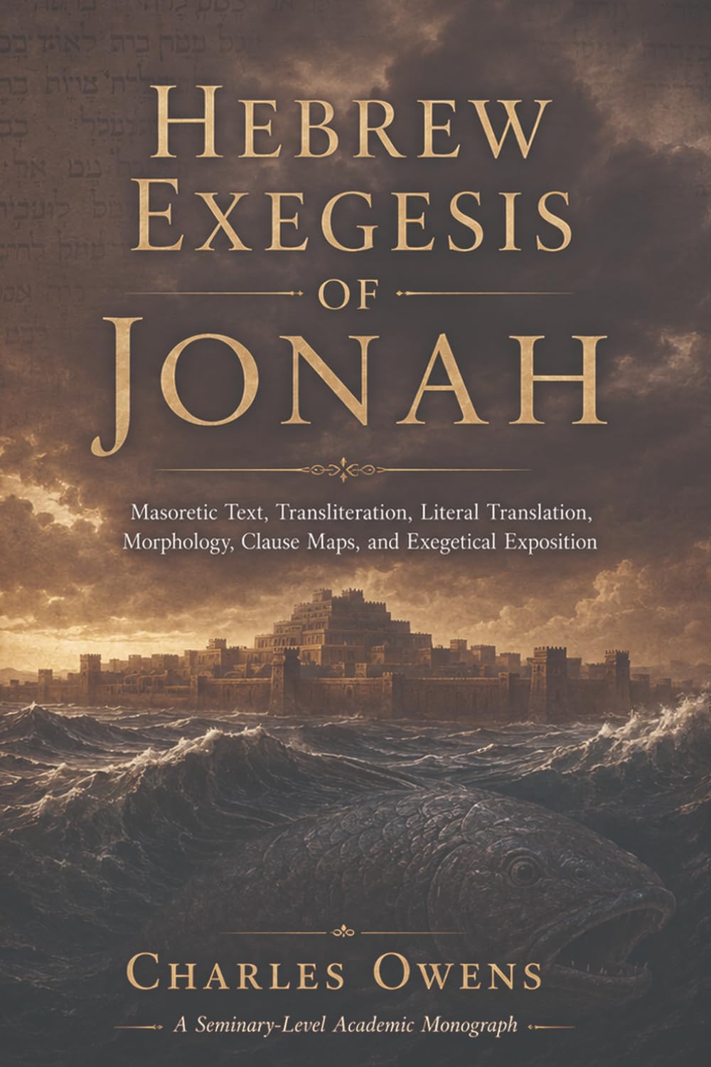 Hebrew Exegesis of Jonah: Masoretic Text: Transliteration, Literal Translation, Morphology, Clause Maps, and Exegetical Exposition (Exegetical Commentaries)